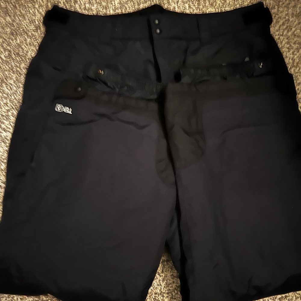 L.L. Bean Black snow pants